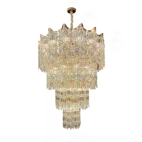 Extra Large Luxury Multi-tiered Crystal Chandelier