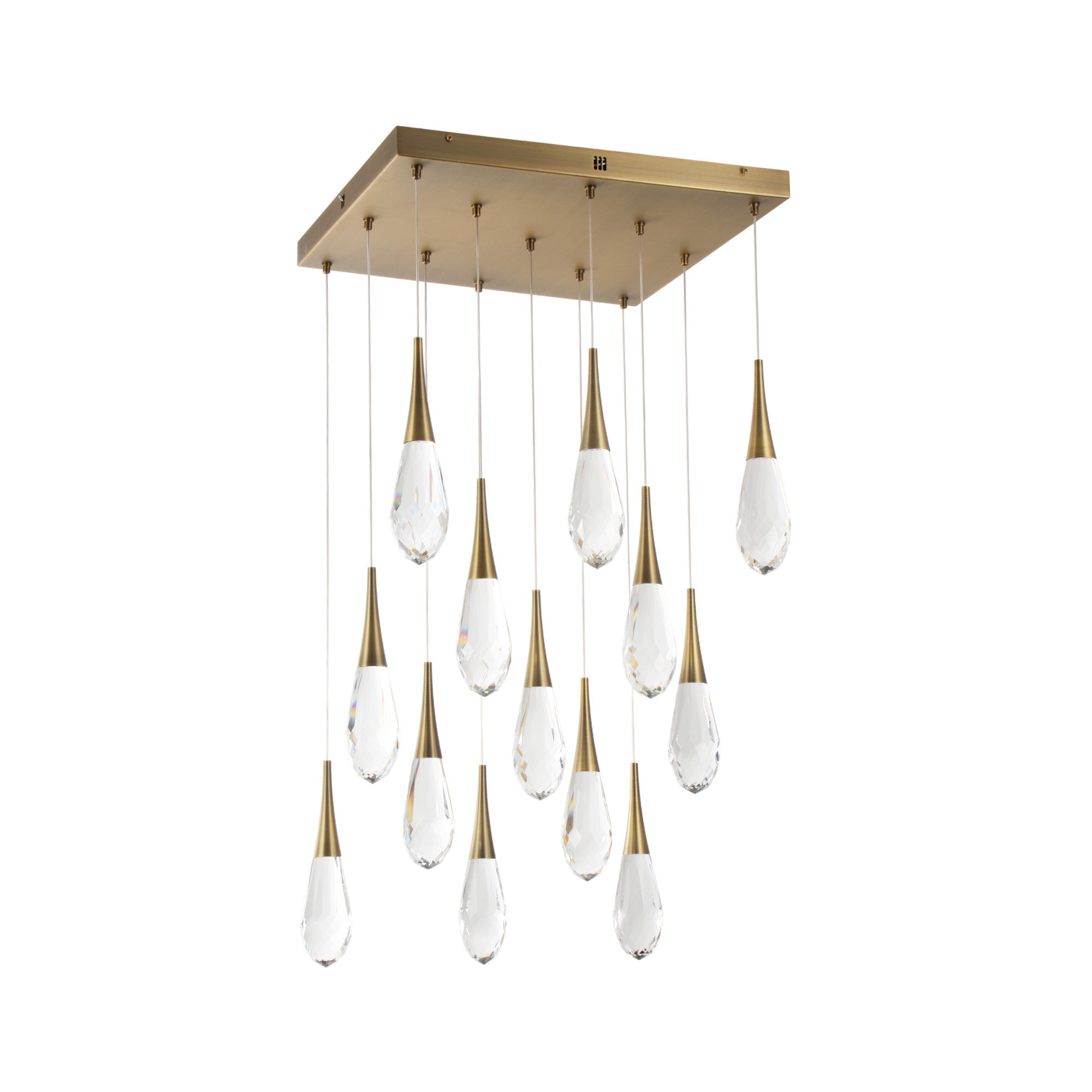 Crystal Drop LED Pendant Light