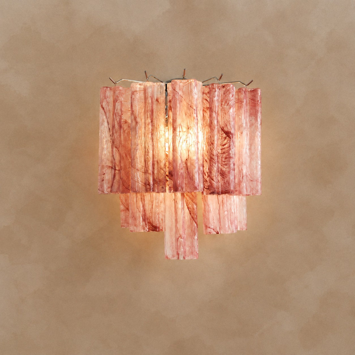 Floravia Murano-Style Glass Wall Sconce