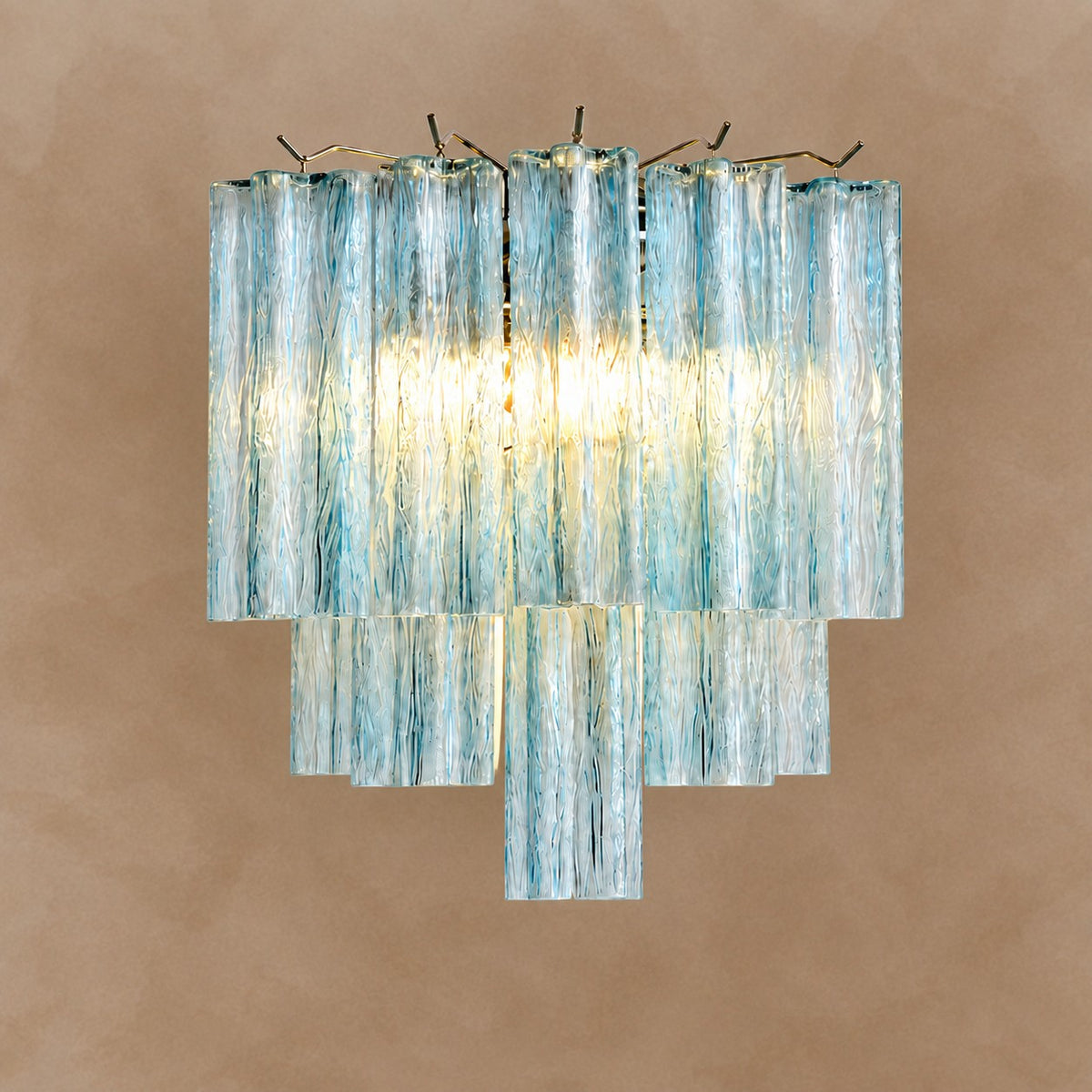 Floravia Murano-Style Glass Wall Sconce