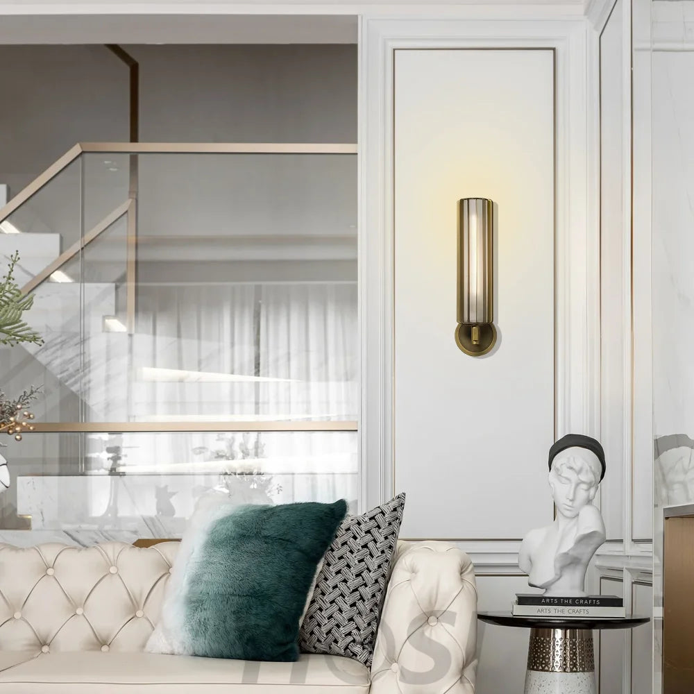 Gabrielle Brass Sconce Lights