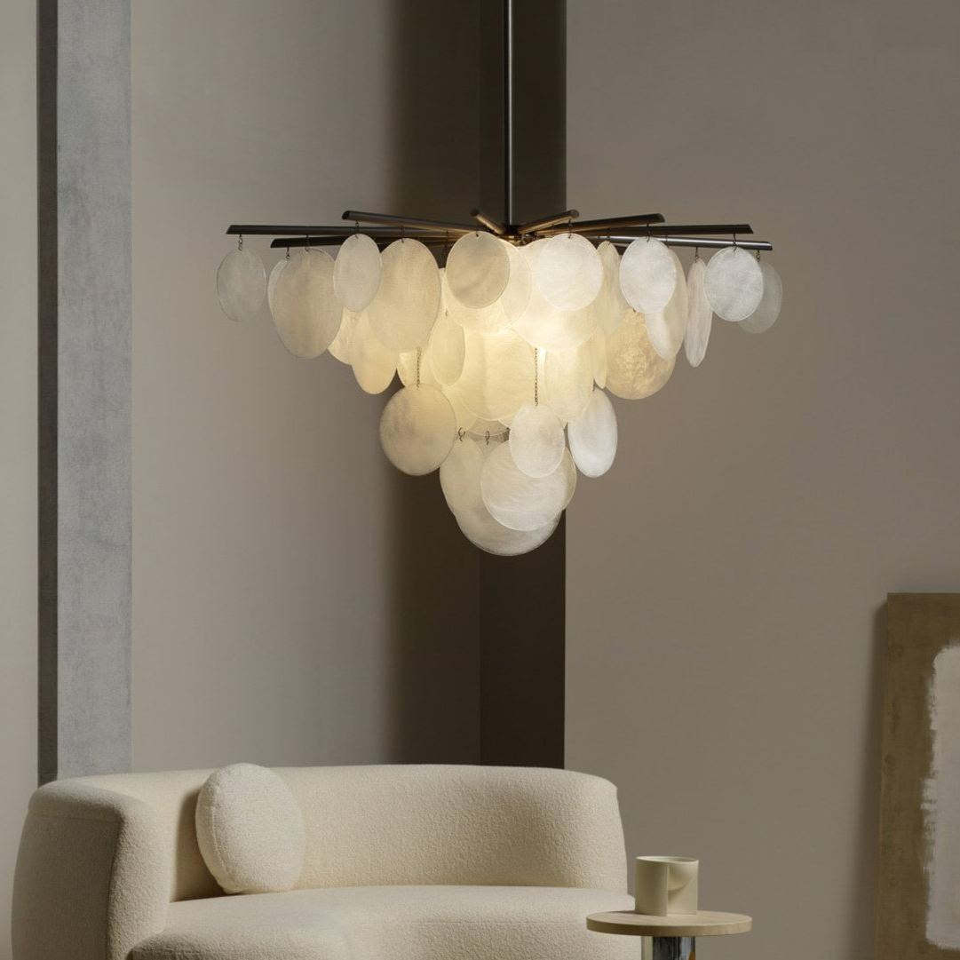Ella Glass Pendant 46.9" 62.6"