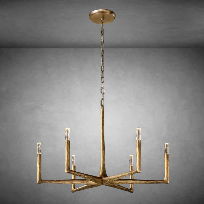 Thalen Forged Round Chandelier 36"48" 60" 72"