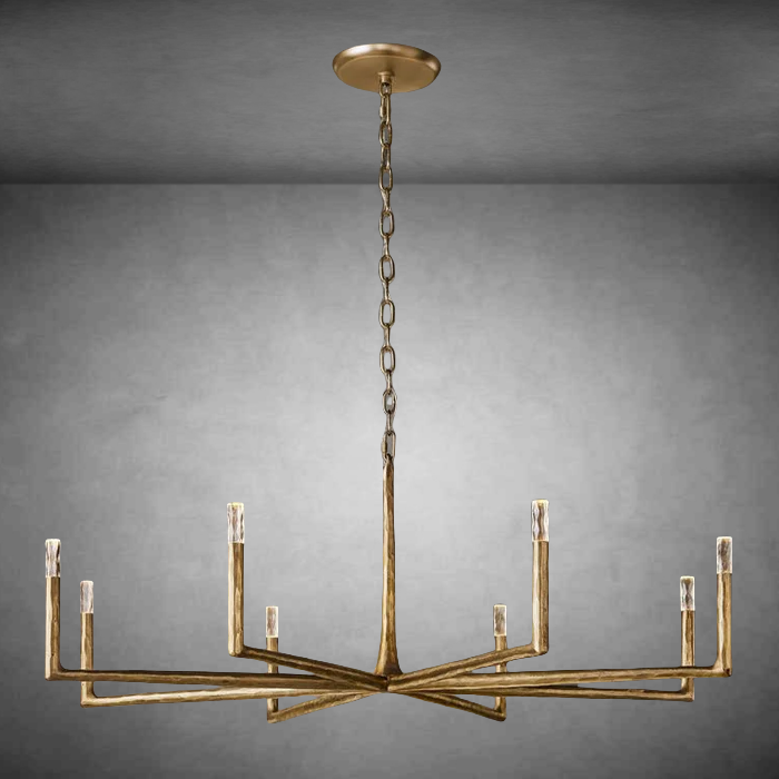 Thalen Forged Round Chandelier 36"48" 60" 72"