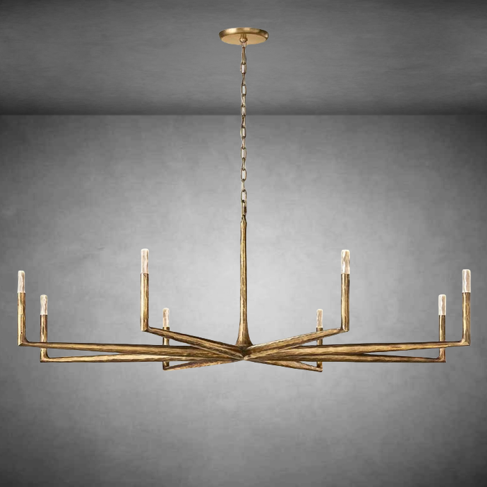 Thalen Forged Round Chandelier 36"48" 60" 72"