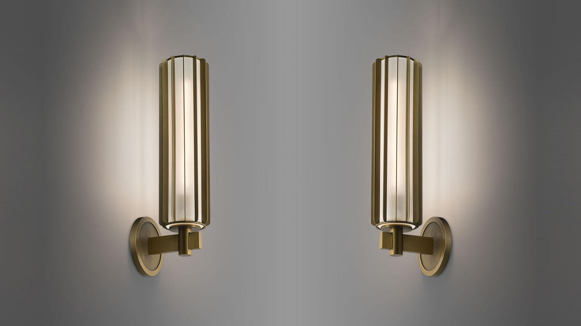 Gabrielle Brass Sconce Lights