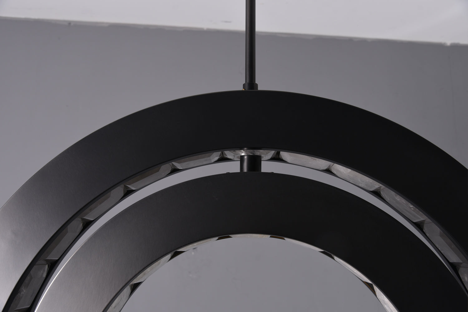 Rosario Bronze Luxury Rock Crystal Pendant Lighting