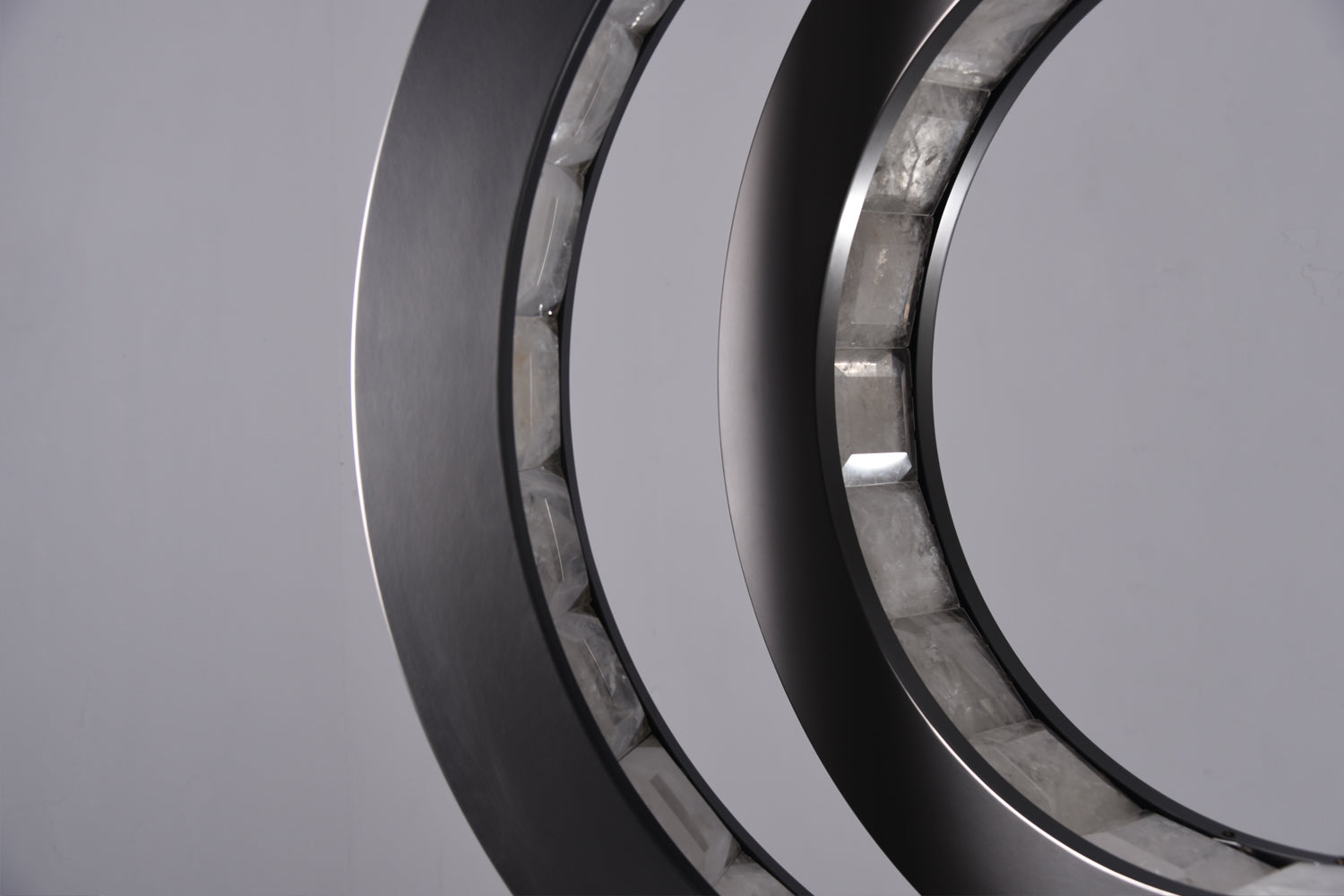 Rosario Bronze Luxury Rock Crystal Pendant Lighting