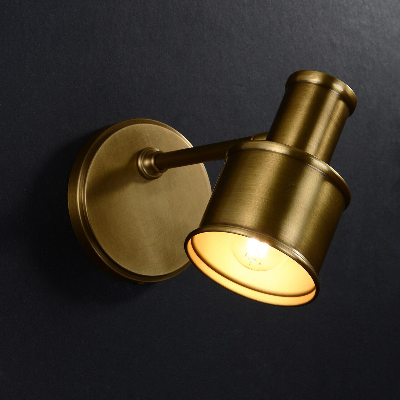 Edmund Wall Lighting Brass