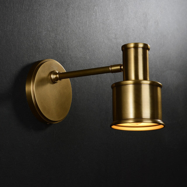 Edmund Wall Lighting Brass