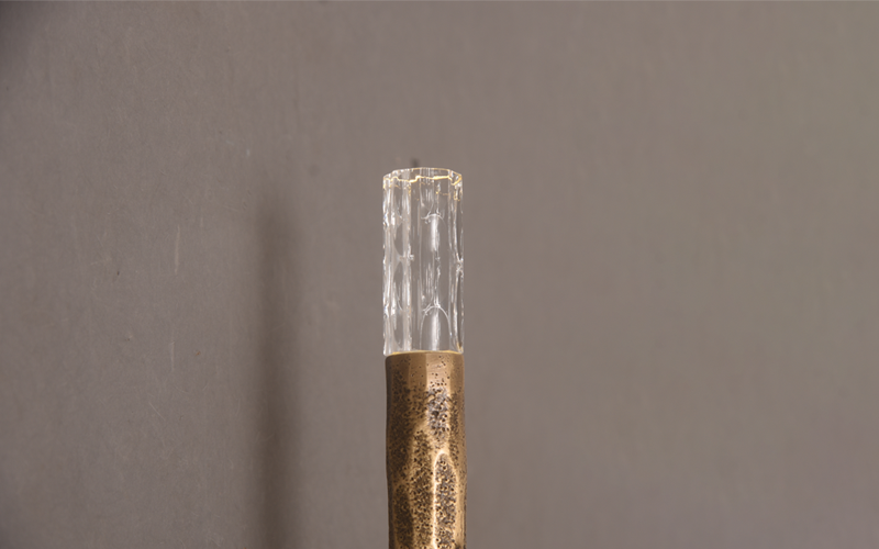 Mace Brass Wall Sconce
