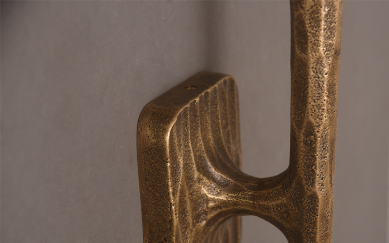 Mace Brass Wall Sconce