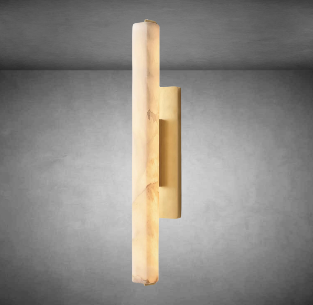 Aurivox Alabaster Single Sconce