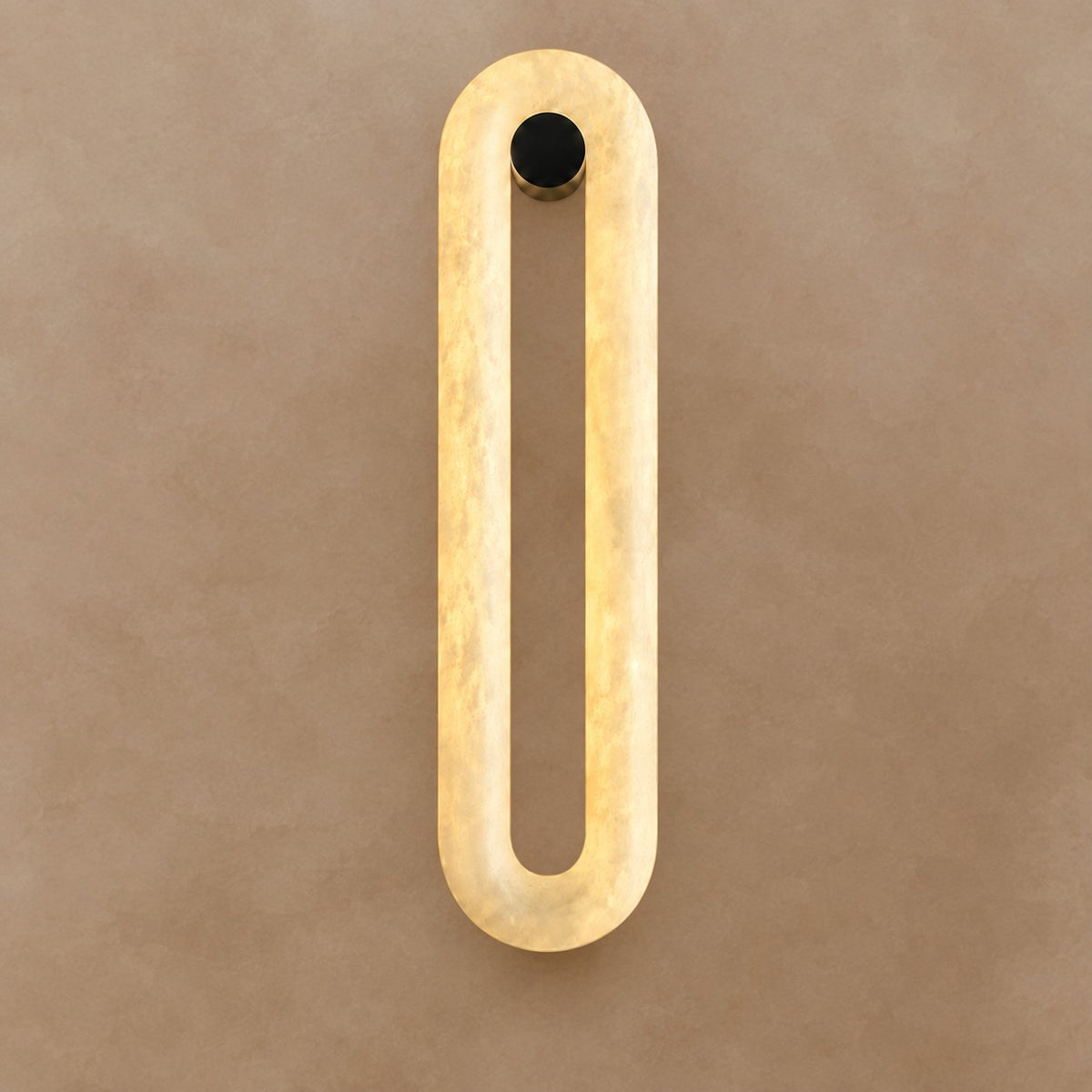 Orelis Spanish Alabaster Minimalist Wall Sconce 15.7" 23.6"