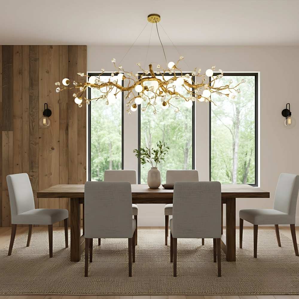 Orgi Statement Linear Branch Chandelier