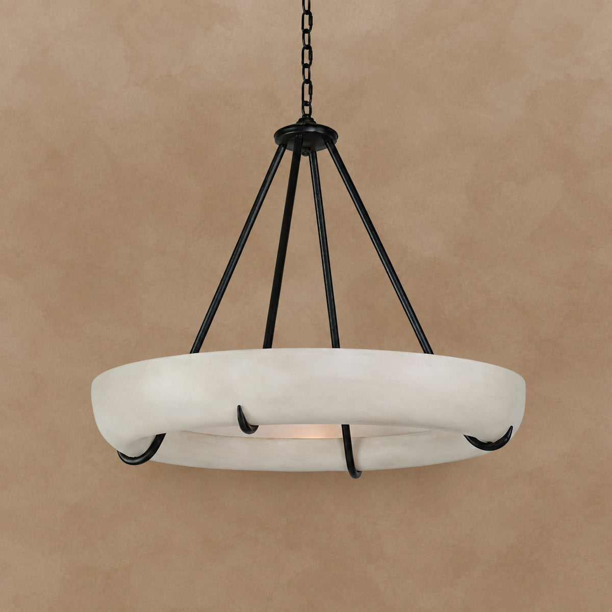 Orion Alabaster Chandelier 33.5"