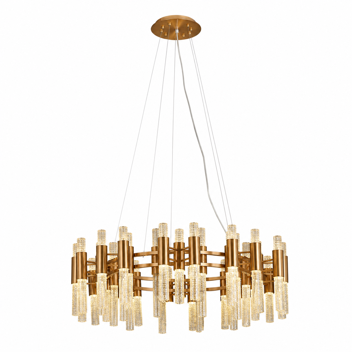 Pomello Brass Chandelier — product photo