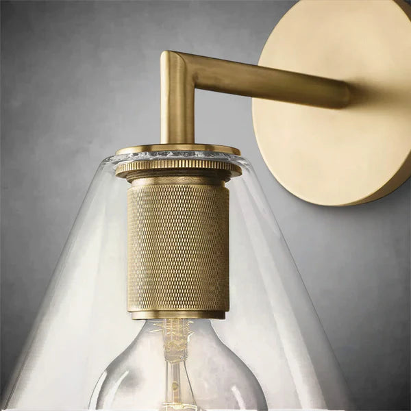 Utilitaive Funnel Shade Sconce