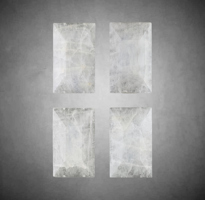 Halloway Calcite Triple Sconce