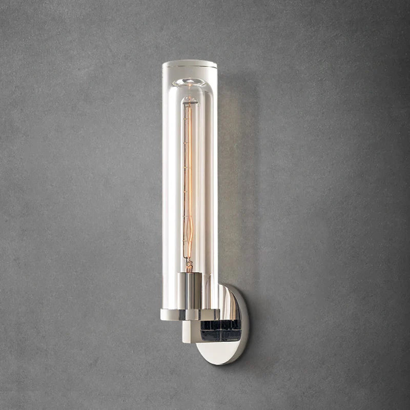 Saviler Glass Round Sconce