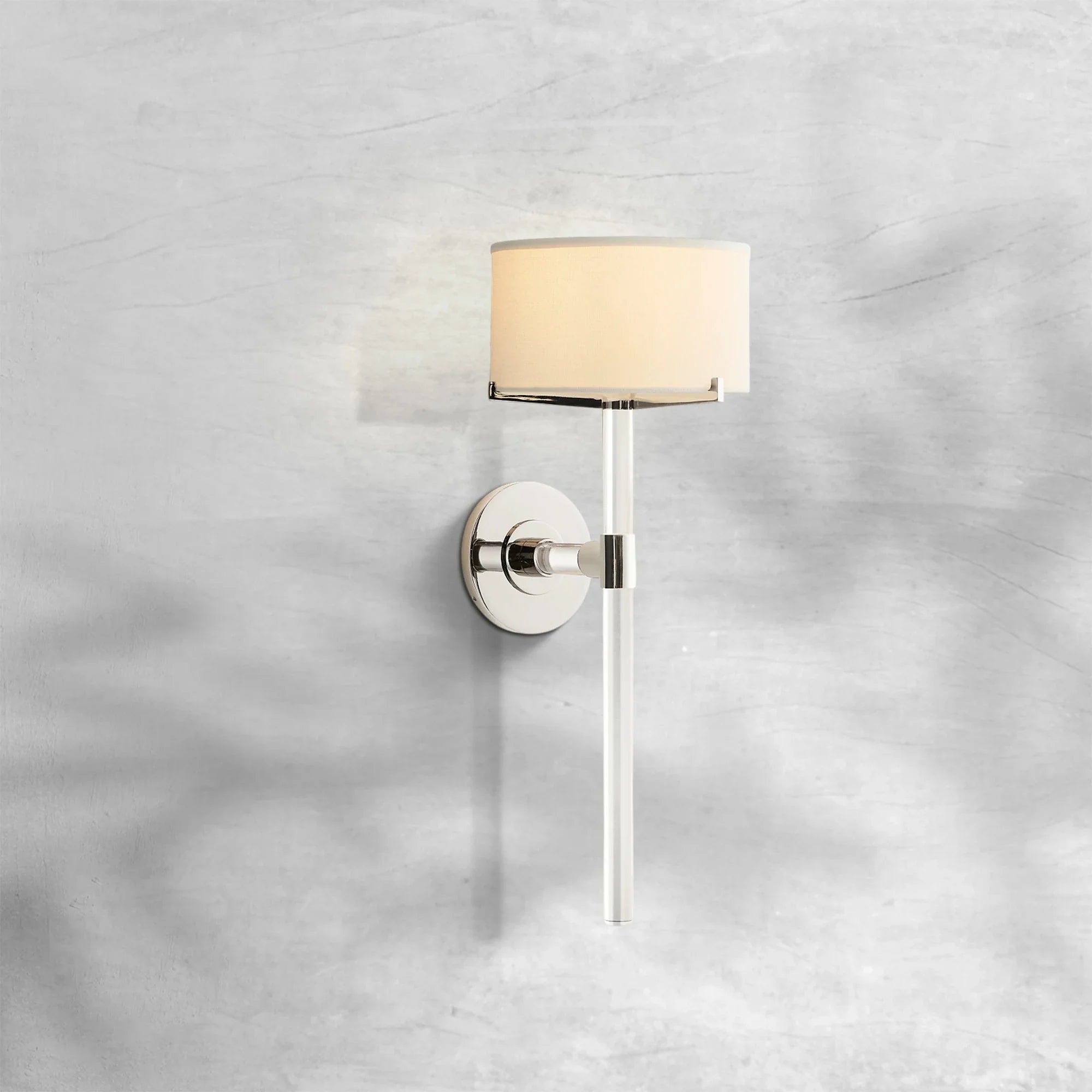 Truman Grand Crystal Wall Sconce with Brass Finish – Luxury Lighting