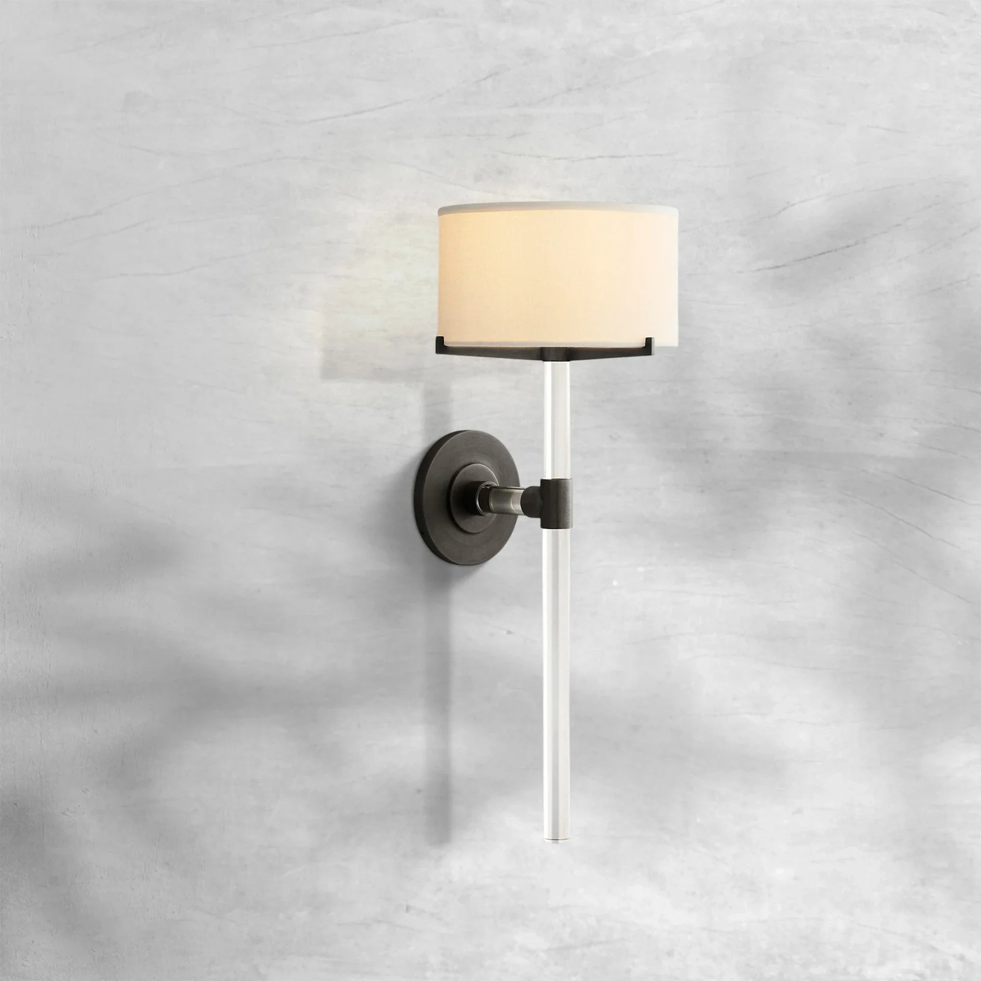 Truman Grand Crystal Wall Sconce with Brass Finish – Luxury Lighting