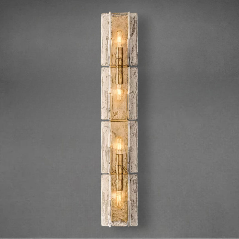 Lattice Glass Grand Sconce 49"61"