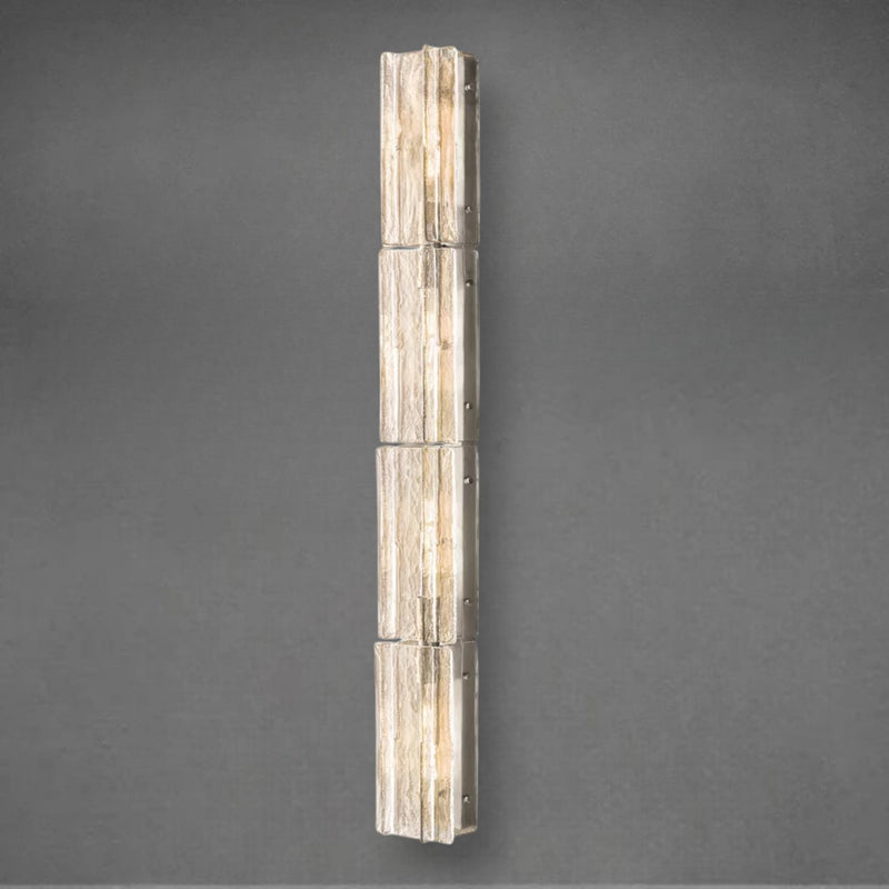 Lattice Glass Grand Sconce 49"61"