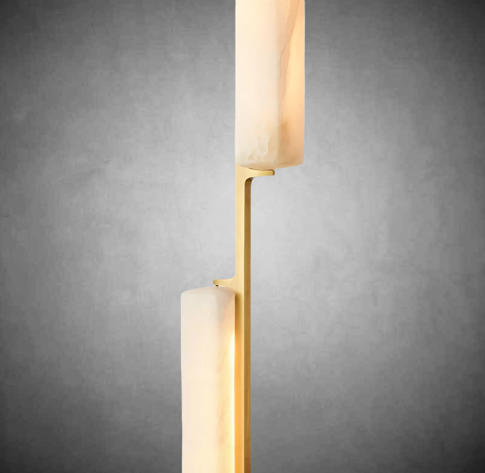Aurivox Alabaster Linear Chandelier