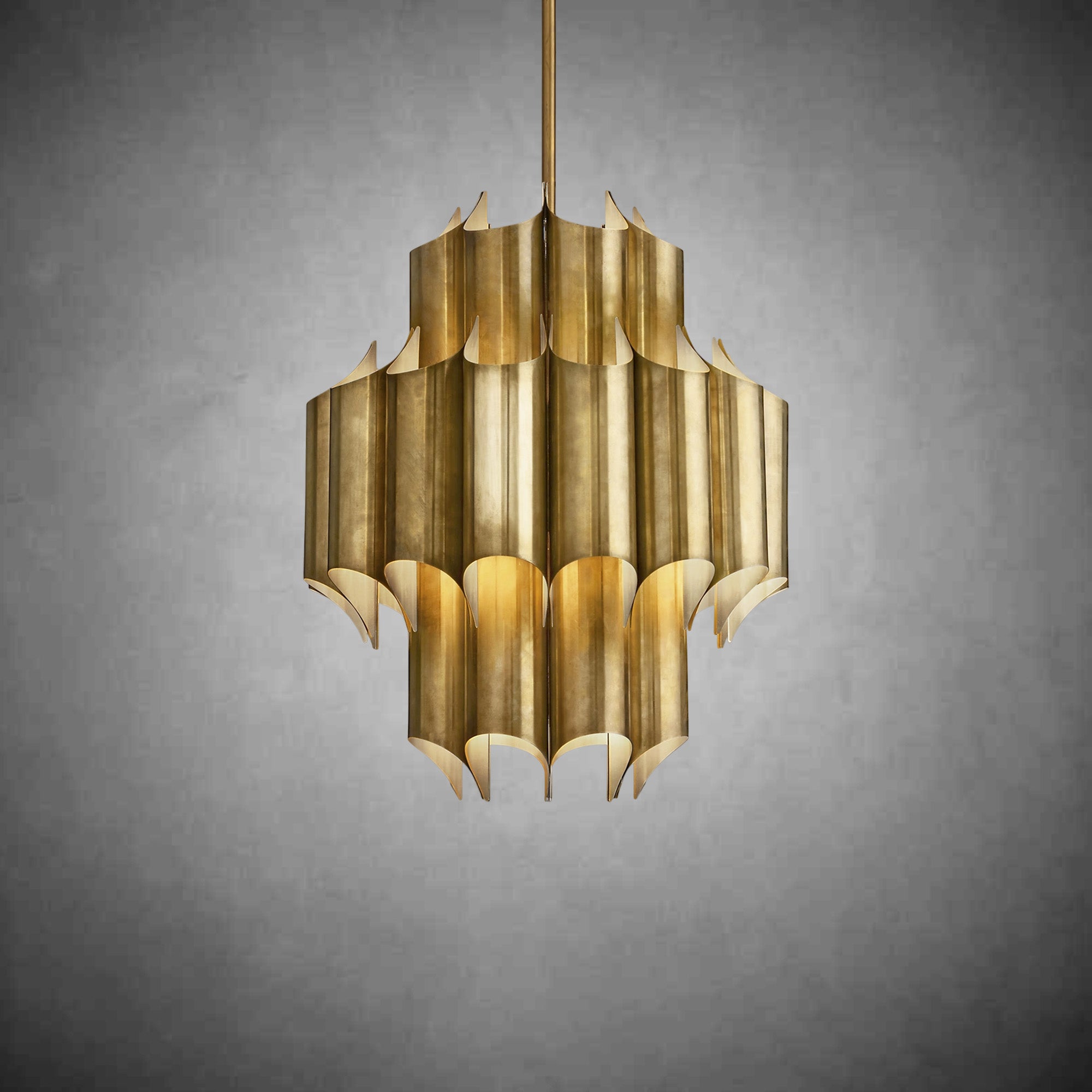 Cathedr Chandelier 24"