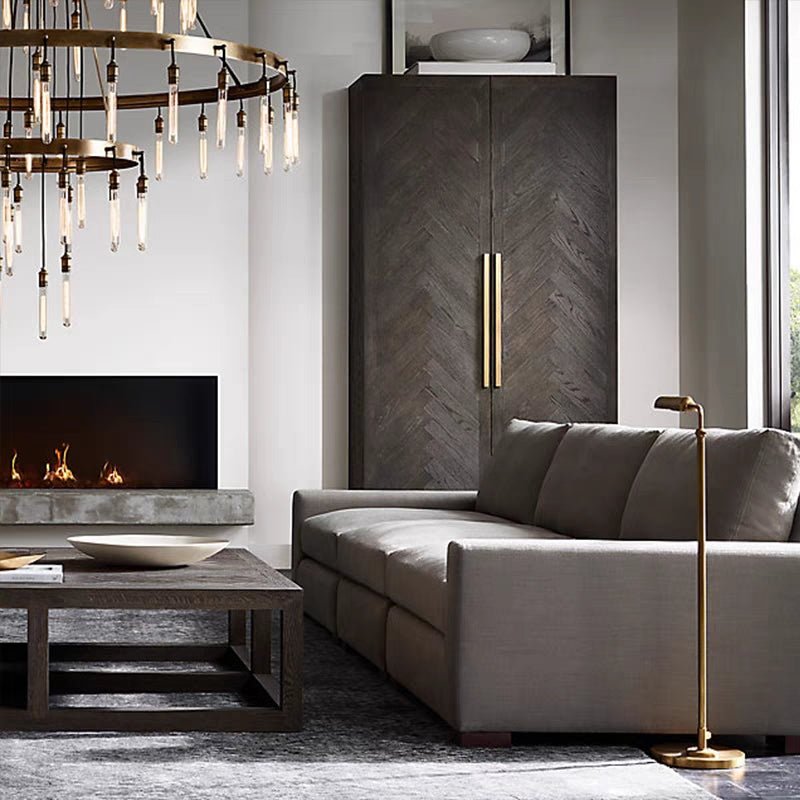 Retro-Inspired Metal Pendant Light Chandelier for Living Room/Bedroom/Staircase/Villa