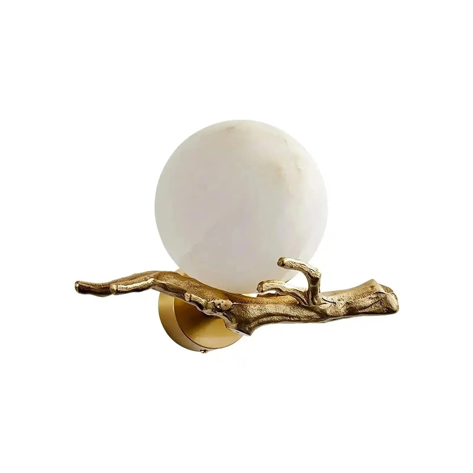 Retro Twigs Alabaster Wall Lamp - Dia 11.8″(30cm) x H 7.9″(20cm)Blushlighting