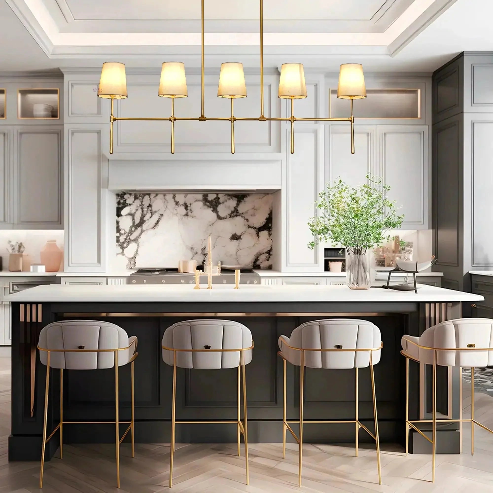 Rhodas Linear Chandelier