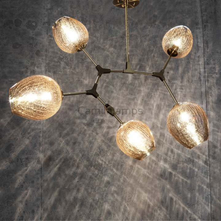 Covington Drop Globe Branching Bubble Chandelier 30''