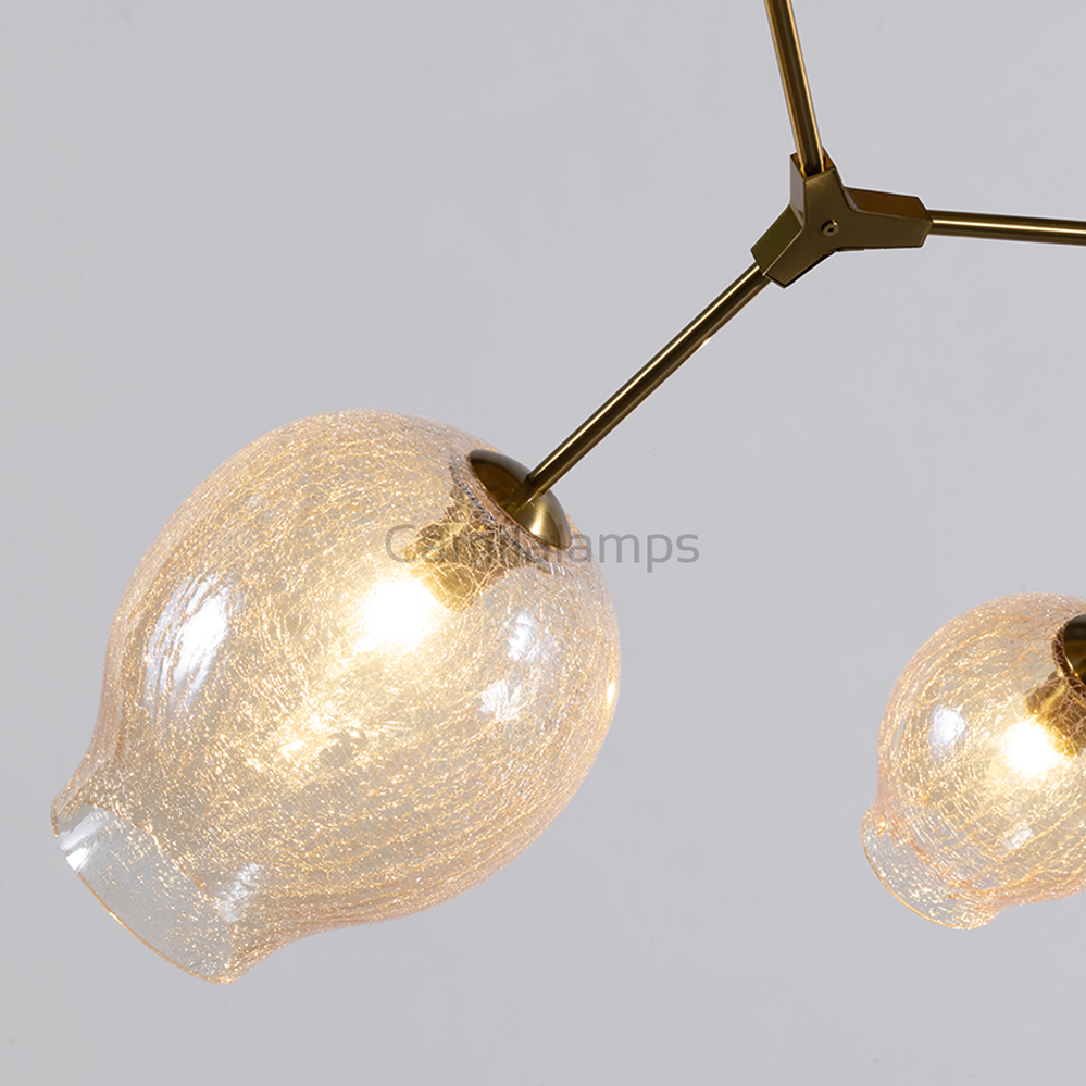 Covington Drop Globe Branching Bubble Chandelier 30''