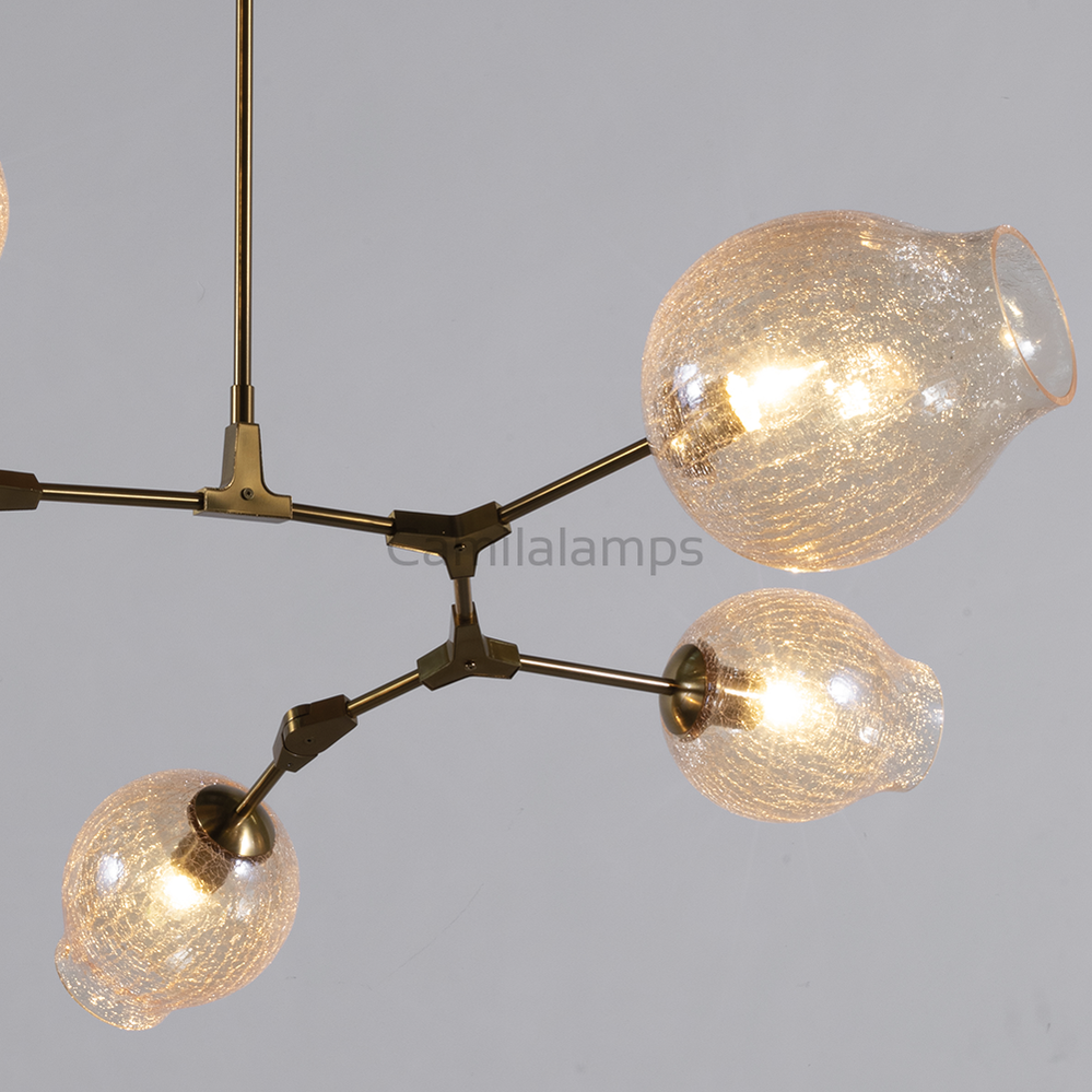 Covington Drop Globe Branching Bubble Chandelier 30''
