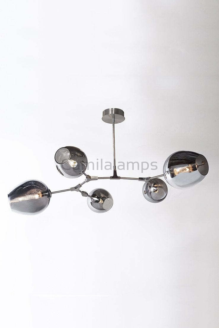 Covington Drop Globe Branching Bubble Chandelier 30''
