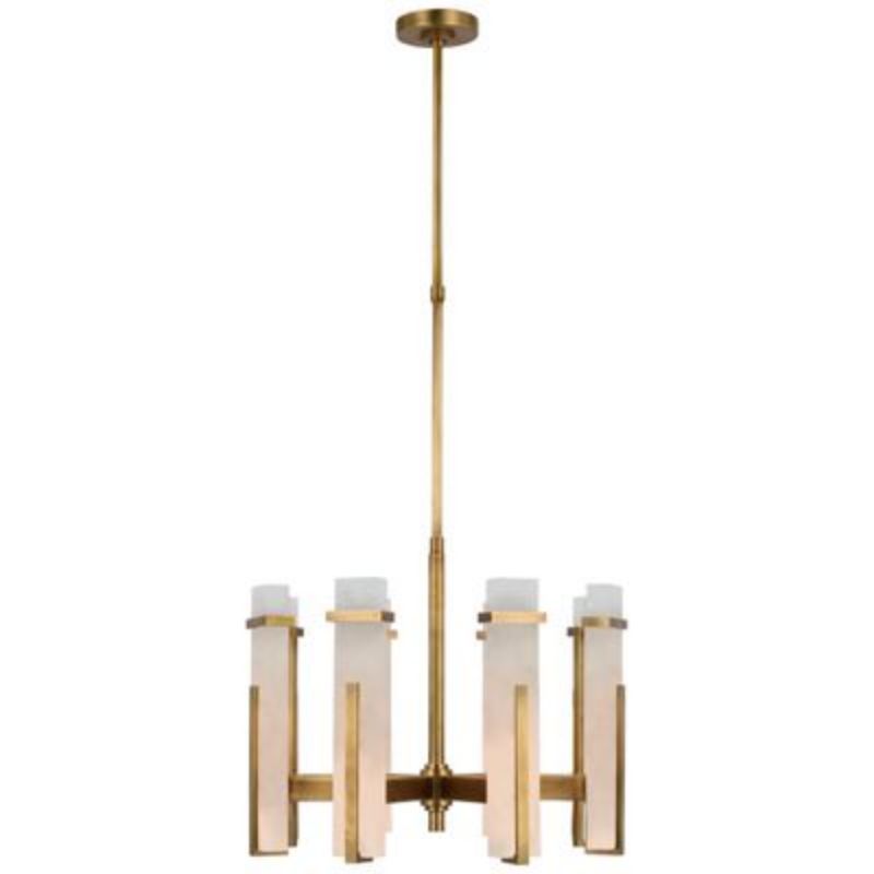 Regina Alabaster Fowler Malik Medium Hanging Chandelier