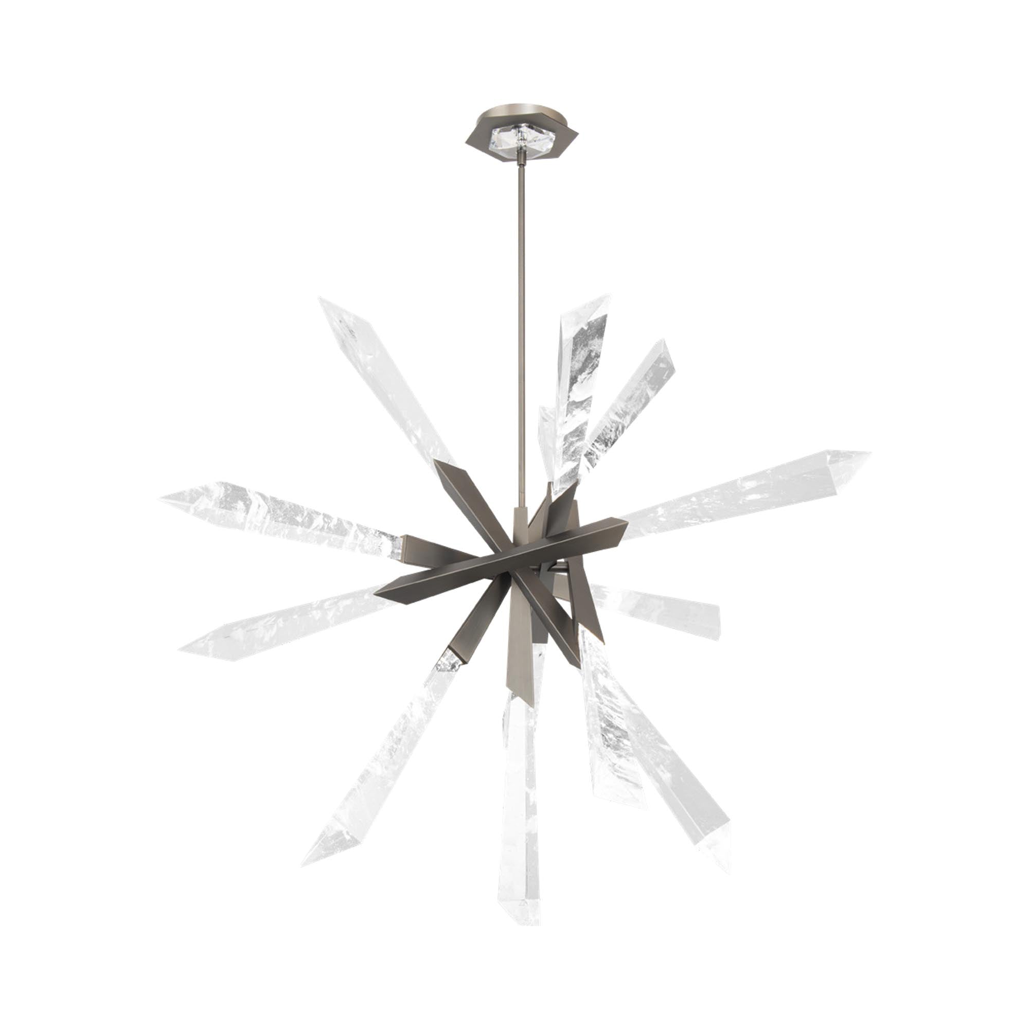 Solitu LED Pendant Light – Crystal Spear Modern Fixture