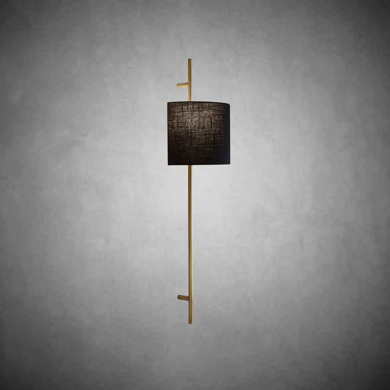 Velo Octagonal Bar Sconce Modern Brass Wall Light