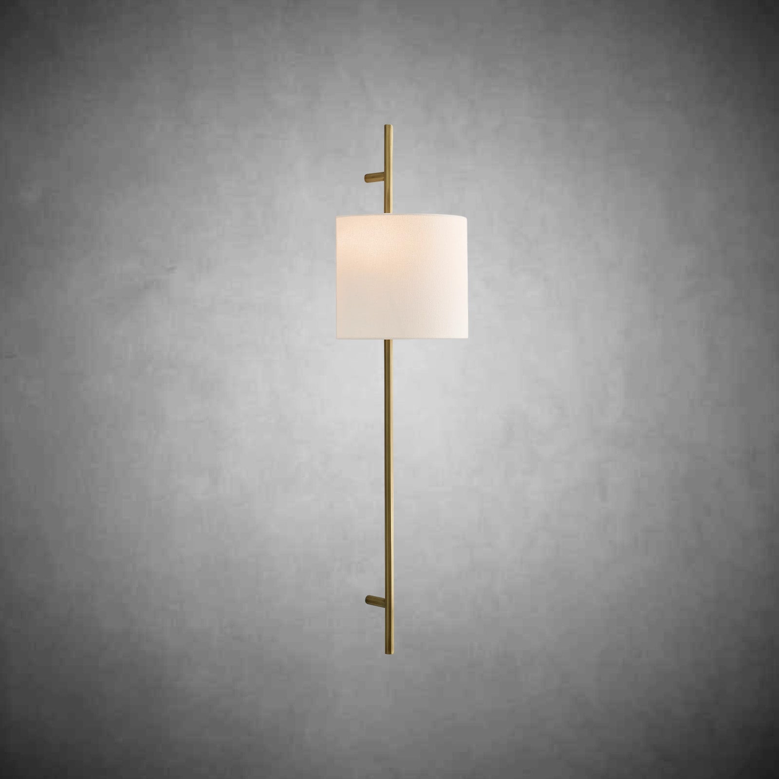 Velo Octagonal Bar Sconce Modern Brass Wall Light