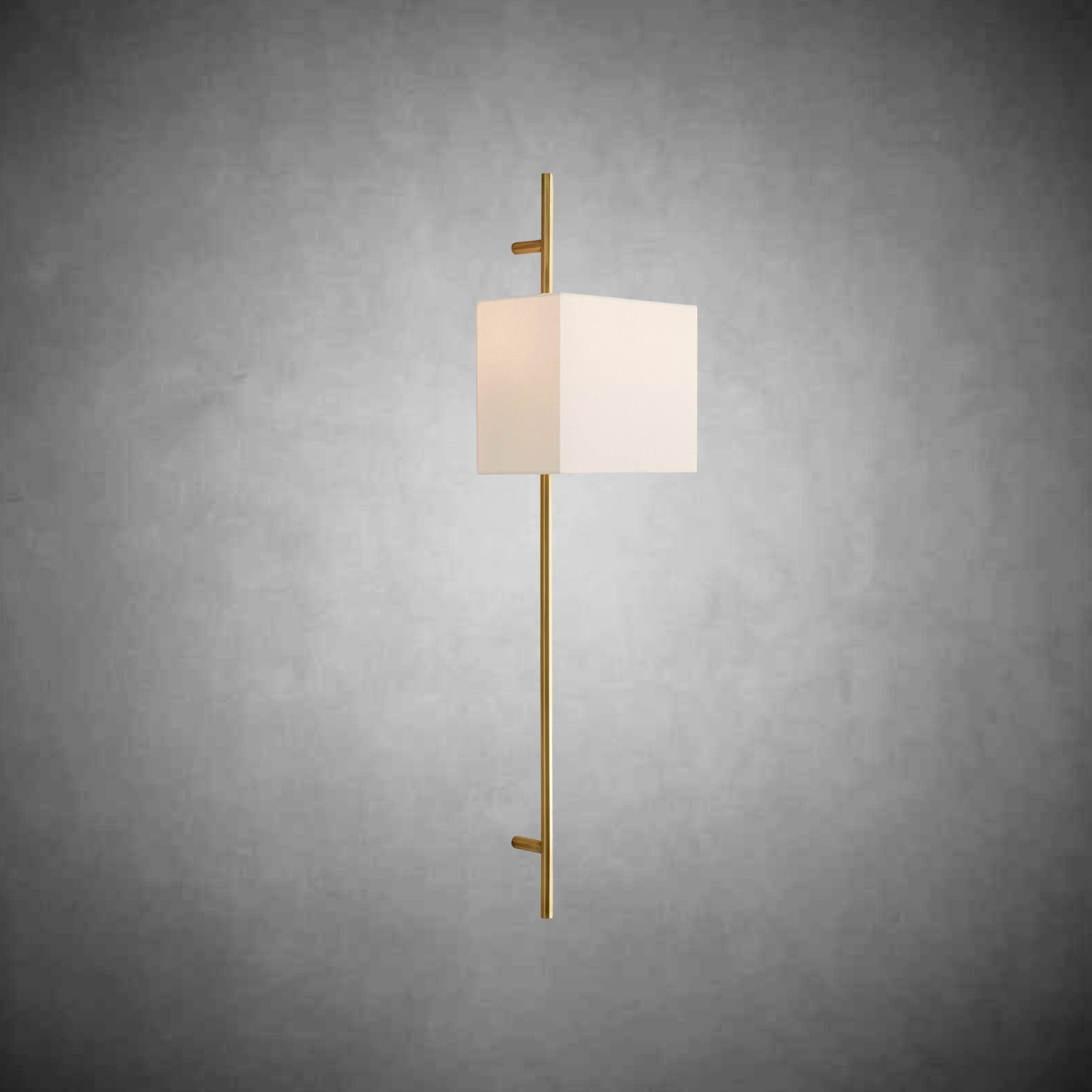 Velo Octagonal Bar Sconce Modern Brass Wall Light