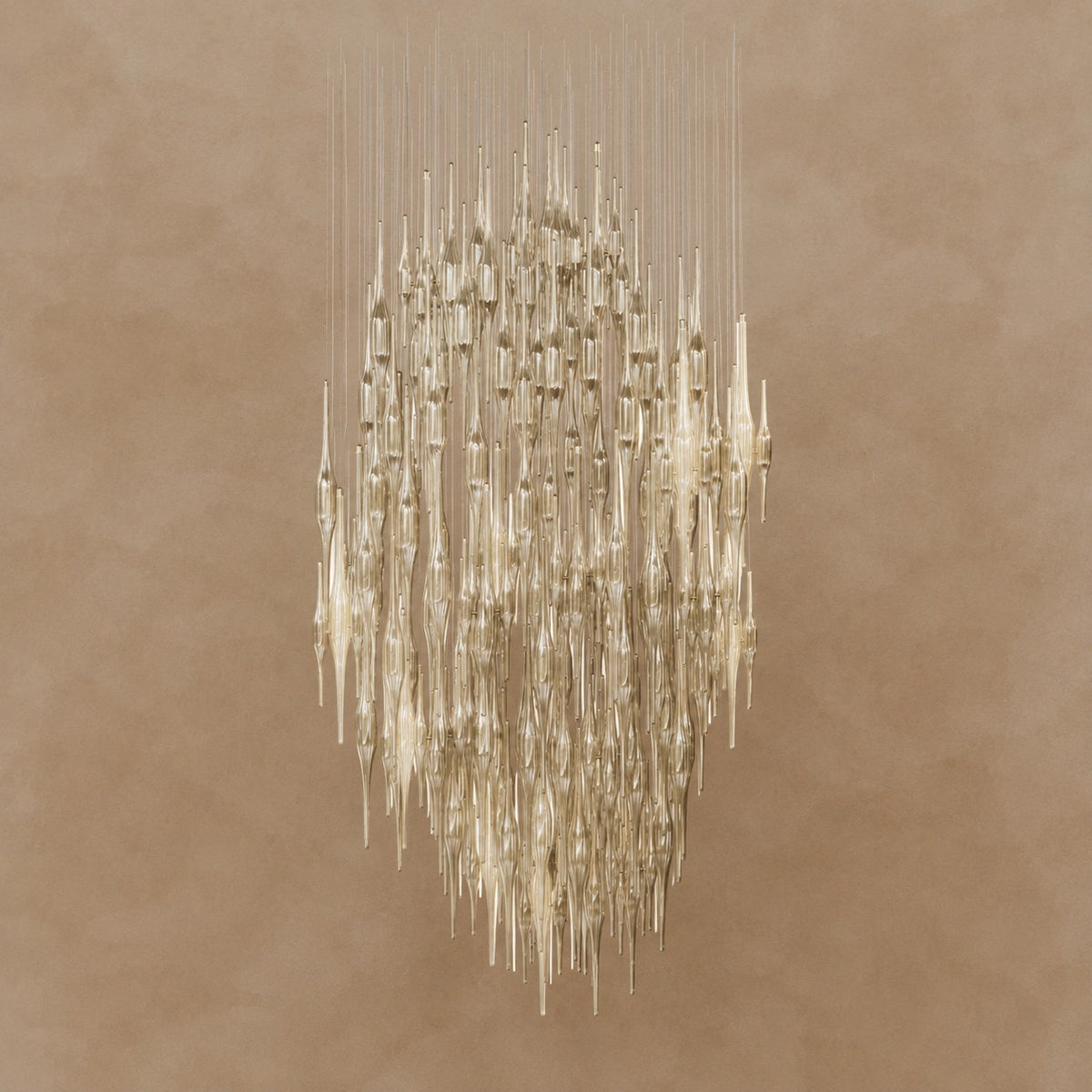 Vitara Glass Drop Chandelier 23.6"-70.9"