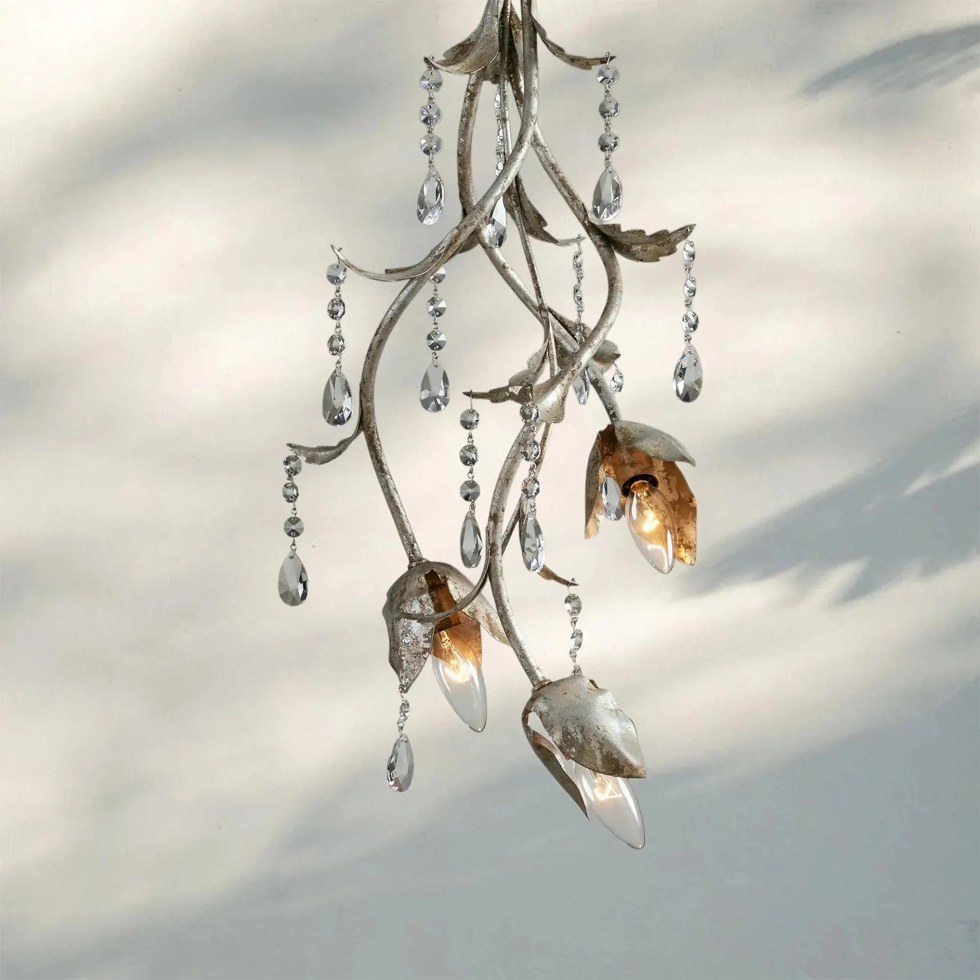 Viticcia 28" Pendant - clear finish, modern home lighting