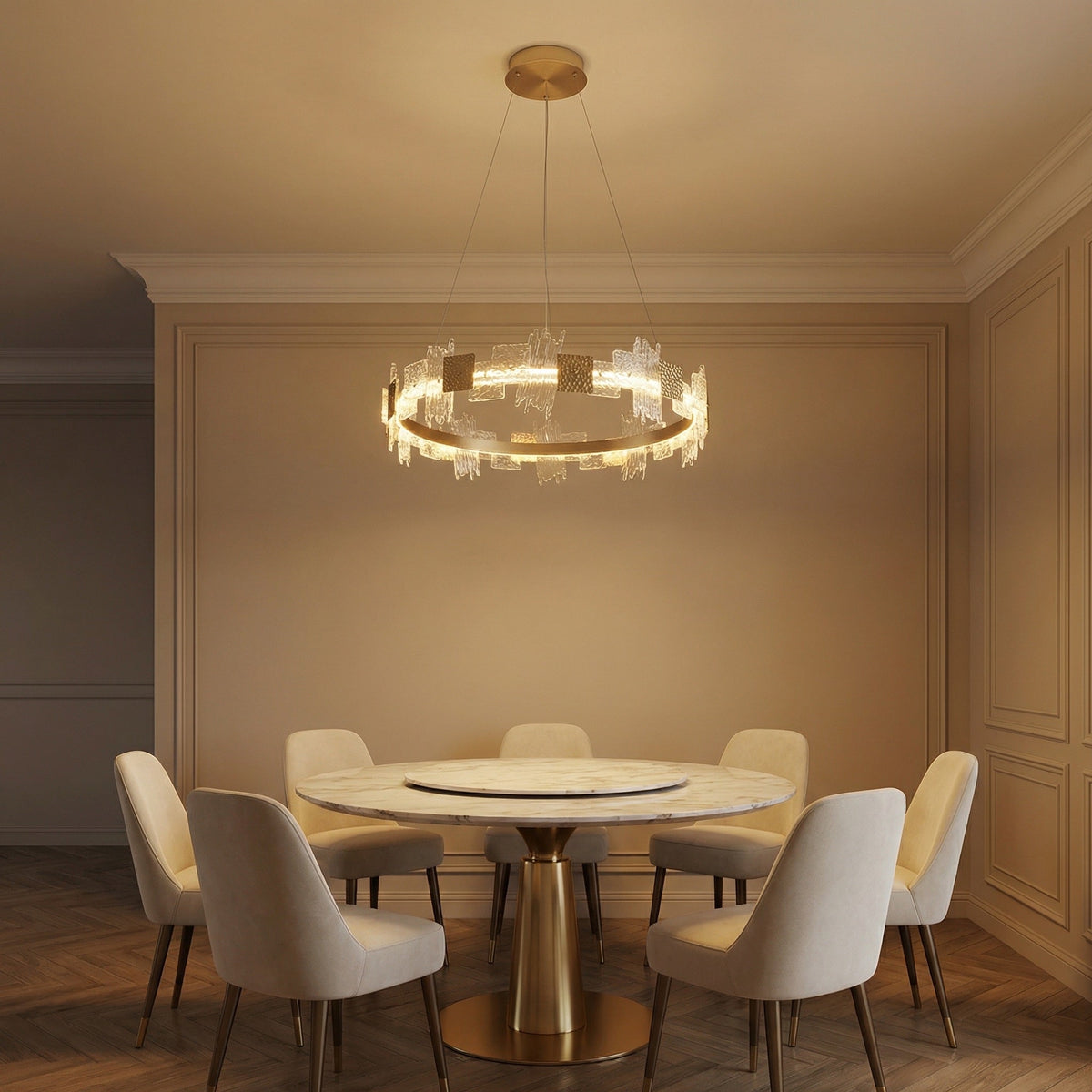 Dining Room Pendant Light in a dining room