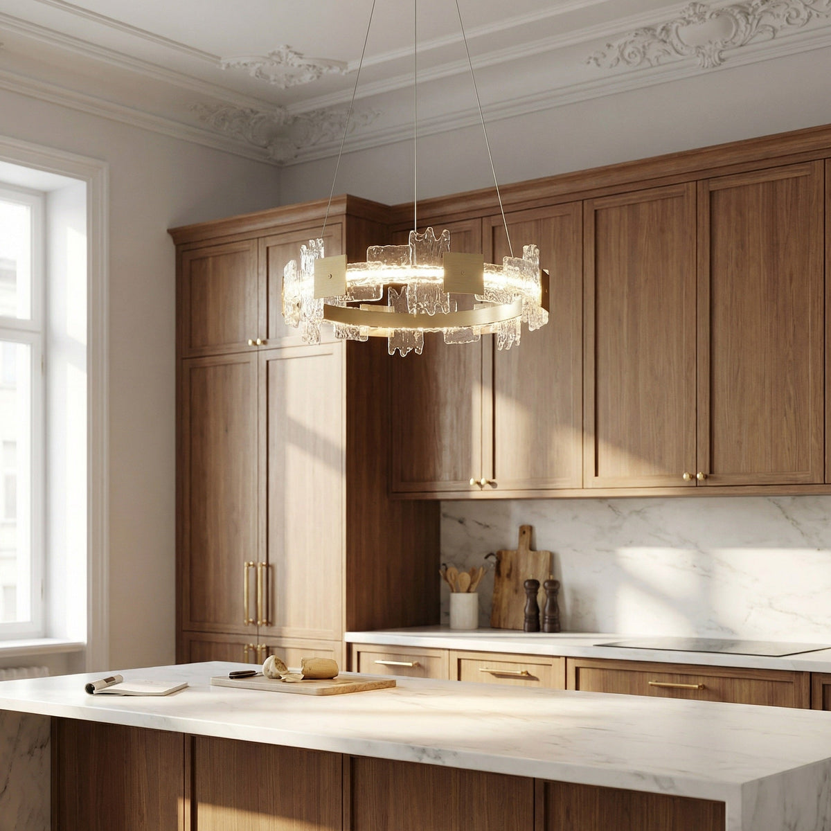 Contemporary Pendant Light in a living room