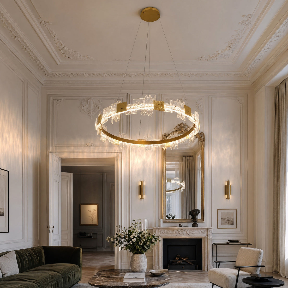 Dining Room Pendant Light in a living room