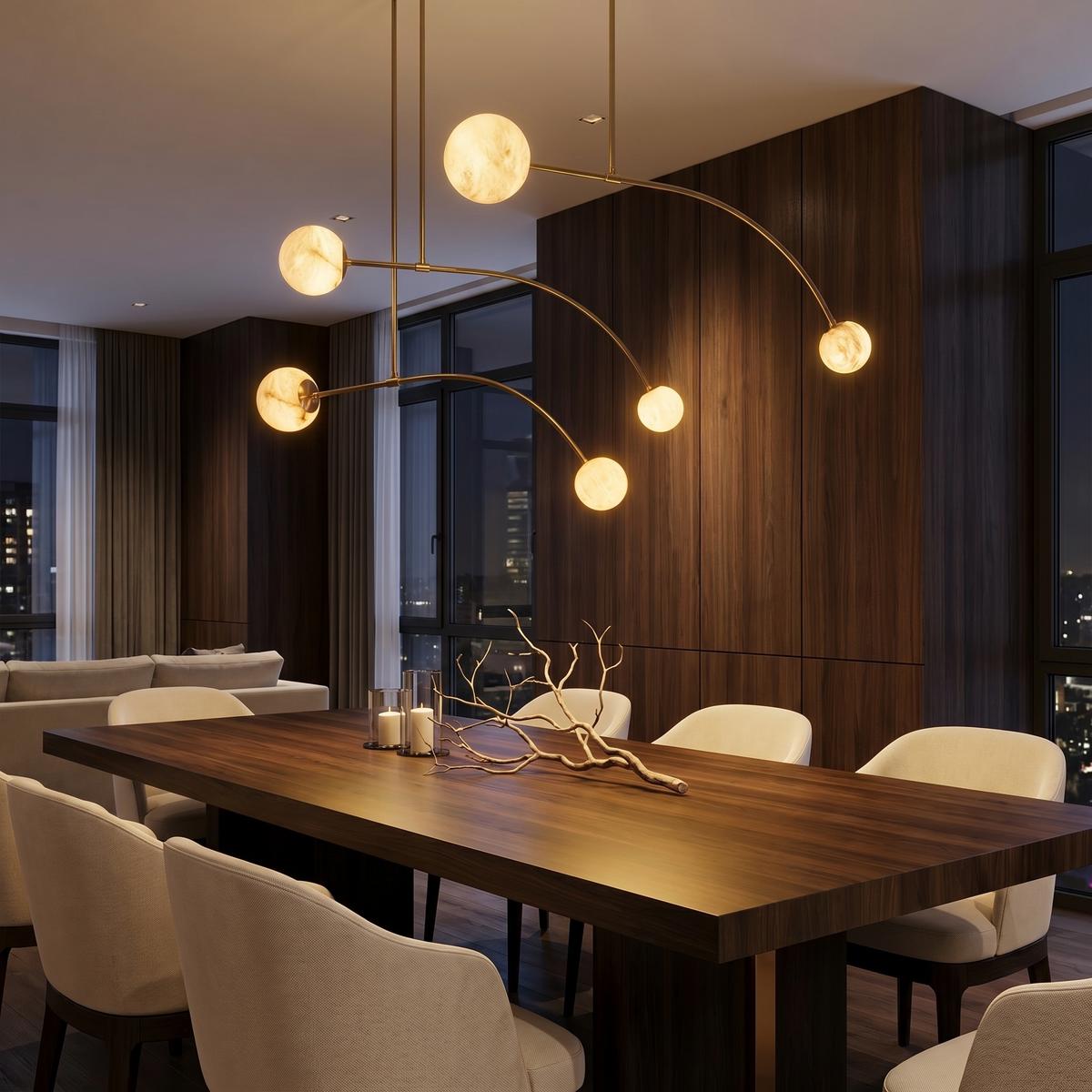 Arc Orb Alabaster Pendant Light — W1700 — mra-arc-orb-91031-w1700-scene-1