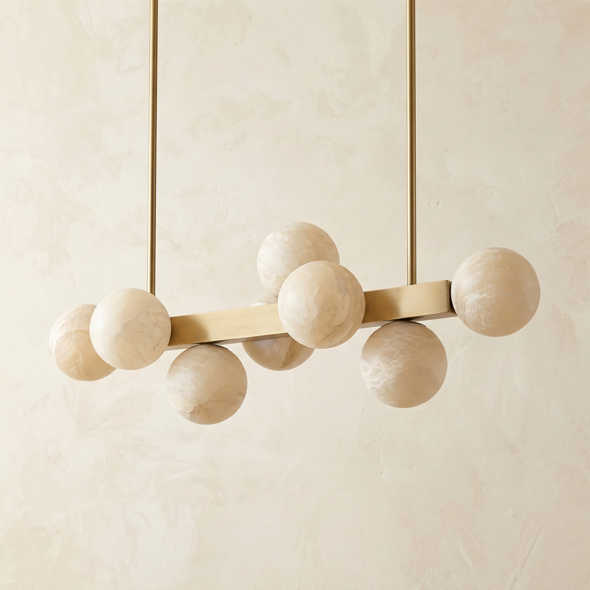 Brass Multi-orb Alabaster Pendant Light — W550 — mra-brass-multi-orb-91030-w550-dark