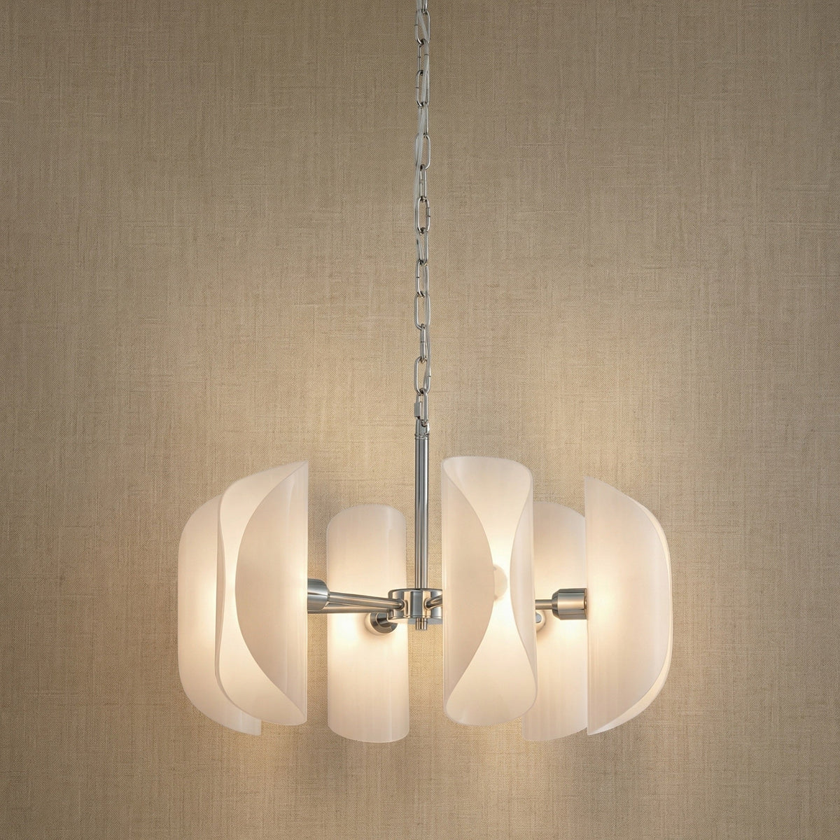 Pendant Light Fixtures Glass in a foyer